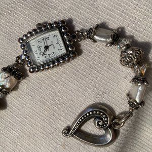 Preowned mint condition woman working Swap watch